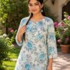 multicolour short kurti
