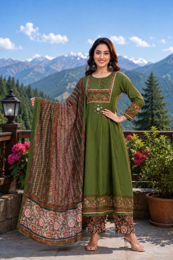 Firoza Cotton Ladies Suit