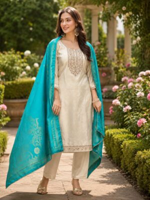 1045 31.90 52 Amira Ladies Suit BIG SIZE
