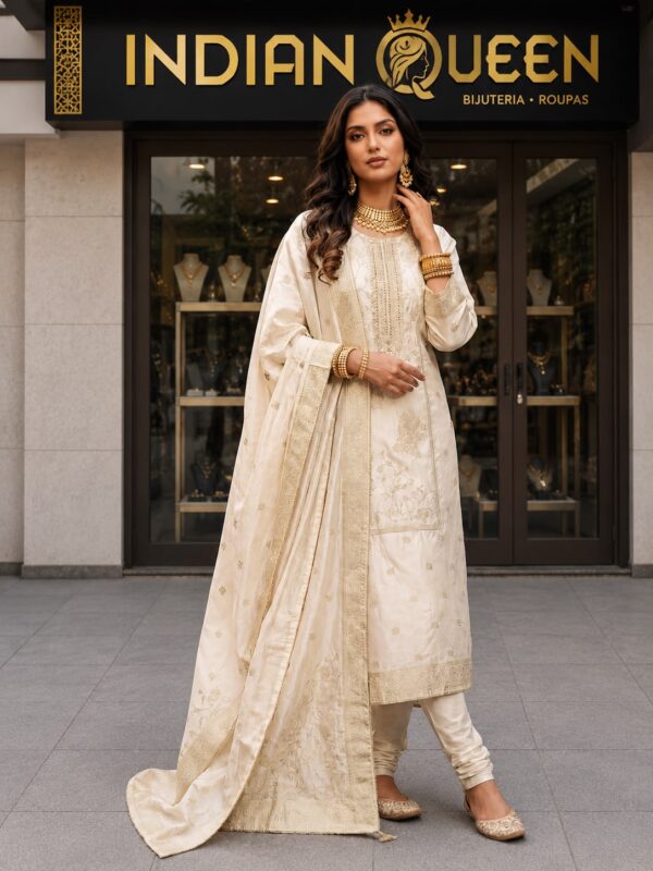 Alia Cotton Ladies Suit