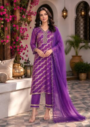 2d616a46-37c5-4a39-ae76-e05083e70a01 Kajal Party Wear Banarasi Suit