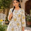 multicolour short kurti