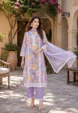 Mishka Cotton Ladies Suit