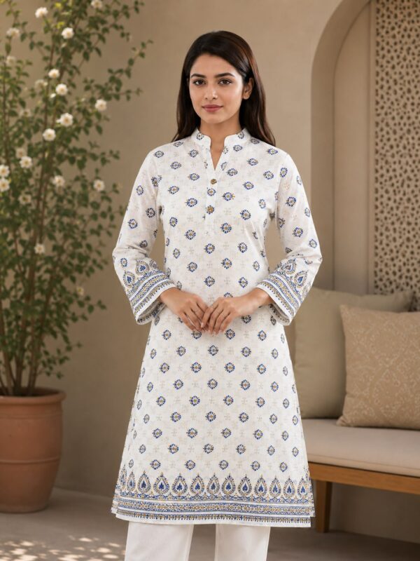 multicolour short kurti