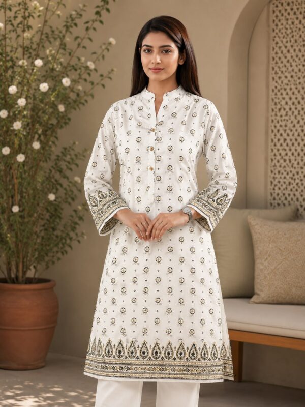 multicolour short kurti