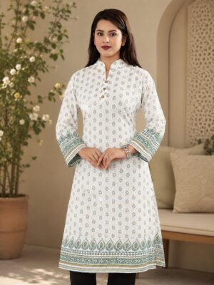 multicolour short kurti