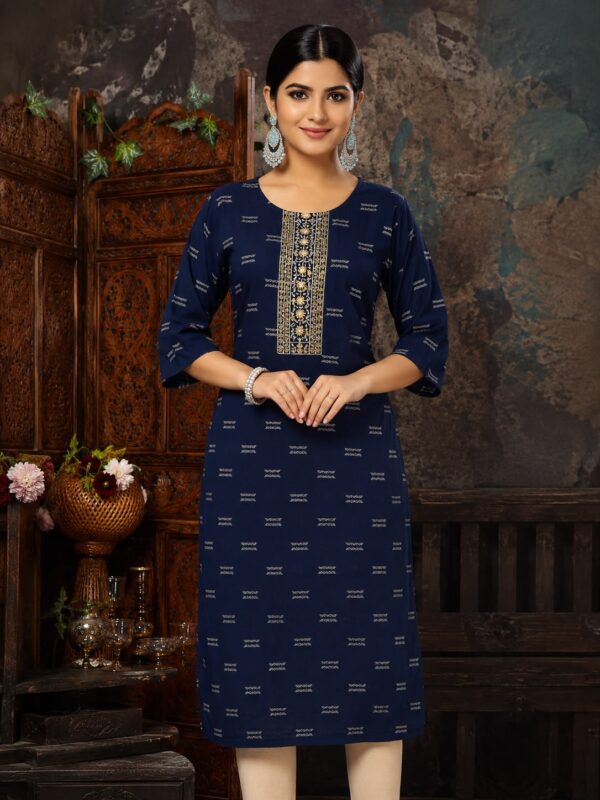 multicolour short kurti