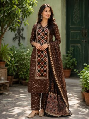 Ruhi Cotton Ladies Suit