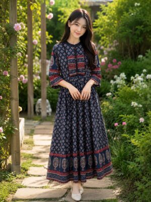 Preeti Cotton Ladies Frock