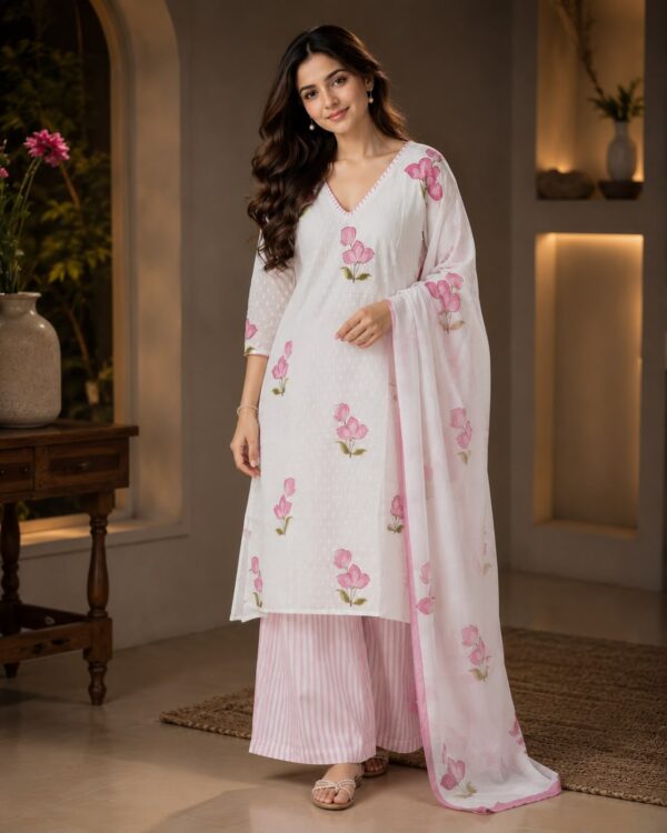 Palak Ladies Cotton Suit