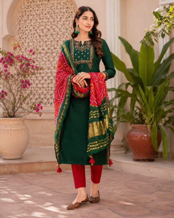HEMA  HANDWORK BANARSI  SUIT