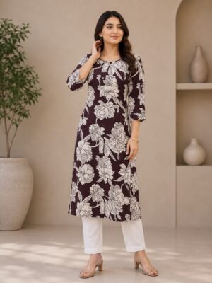 102 M TO XXL 8.90 Aradhya Long Kurti for Ladies