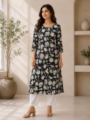 104 M TO XXL 8.90 Arushi Long Kurti for Ladies