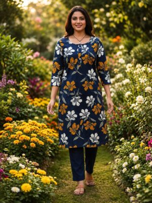 107 3XL TO 6XL 9.90 Baani Long Kurti for Ladies