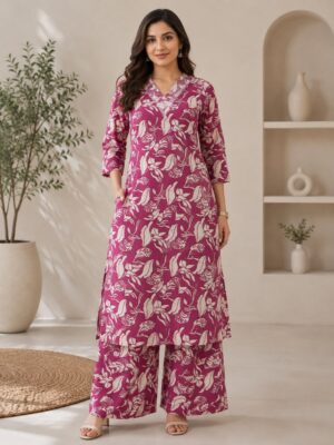 86 M TO 3XL Hazel Cotton 2 PC Cord Set