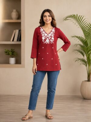 91 M TO XXL 7.20 Aashi Short Kurti for Ladies