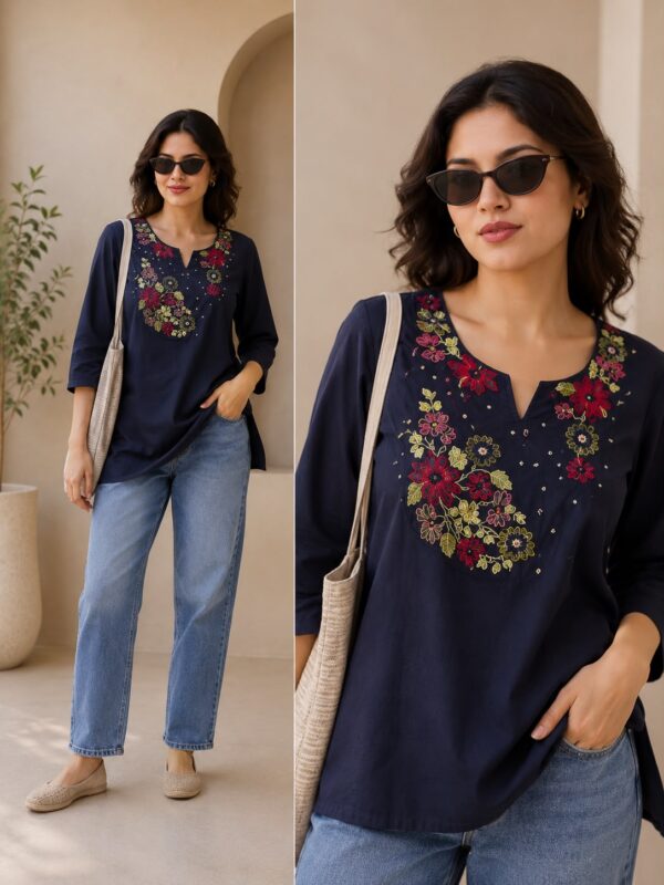 Adhira Short Kurti for Ladies