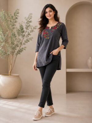 96 MTO XXL 7.20 Akshara Short Kurti for Ladies